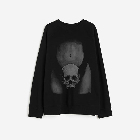 Sweatshirt Beauty and the skull (For Her)